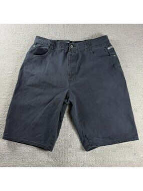 Vintage Paco Studded Baggy Denim Shorts Gray Men’s Size 38 x  11